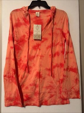 Balance Collection Tie-Dye Hooded Pullover and pants set